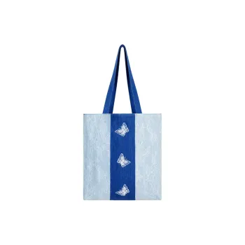Simple&nature Cotton Shoulder Bag Women's Sky's Dance/Phantom Butterfly