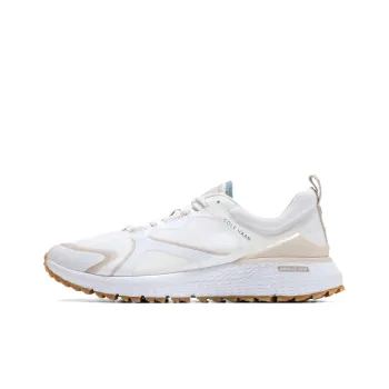 COLE HAAN Golf Collection Slip Resistant Breathable Abrasion Resistant Low Top Casual Shoes Men's White