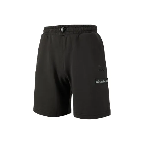 PUMA Humming 3,SS23 Chinese Culture Tribute Series Casual Shorts Unisex Black