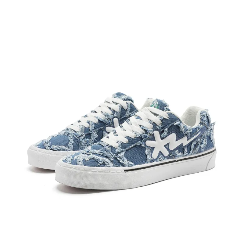 B.Duck Summer Citywalk Collection Abrasion Resistant, Lightweight, And Breathable Low Top Skateboard Shoes Unisex-2