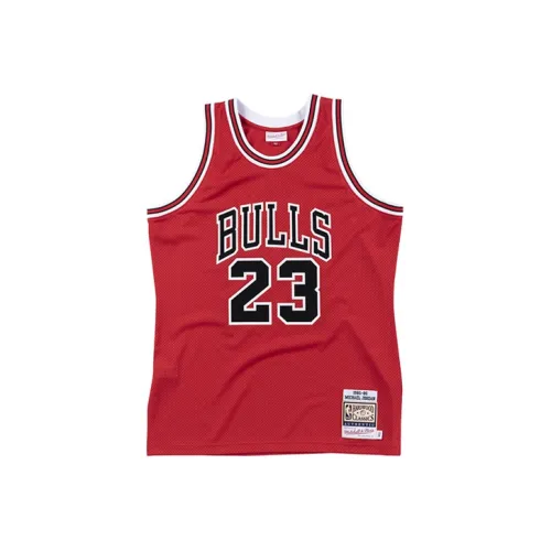 Mitchell & Ness Basketball Jerseys Men's Red