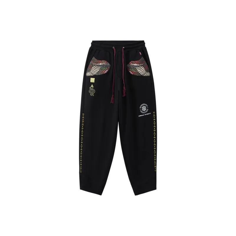 ONIARAI Casual Pants Men's Black-0