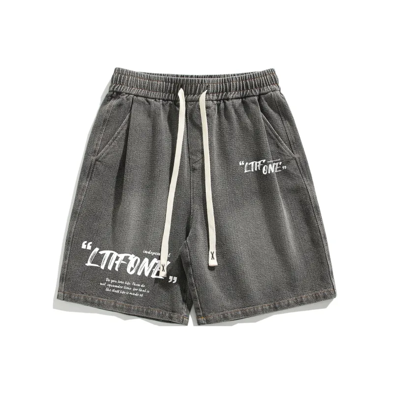 LTIFONE Denim Shorts Unisex-0