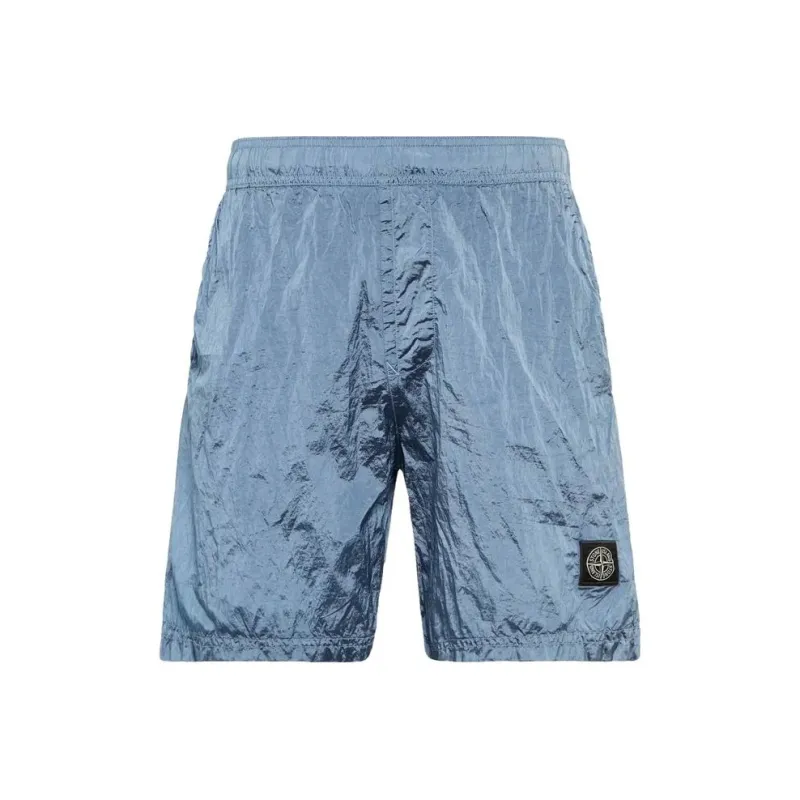 STONE ISLAND Casual Shorts Men Blue-0