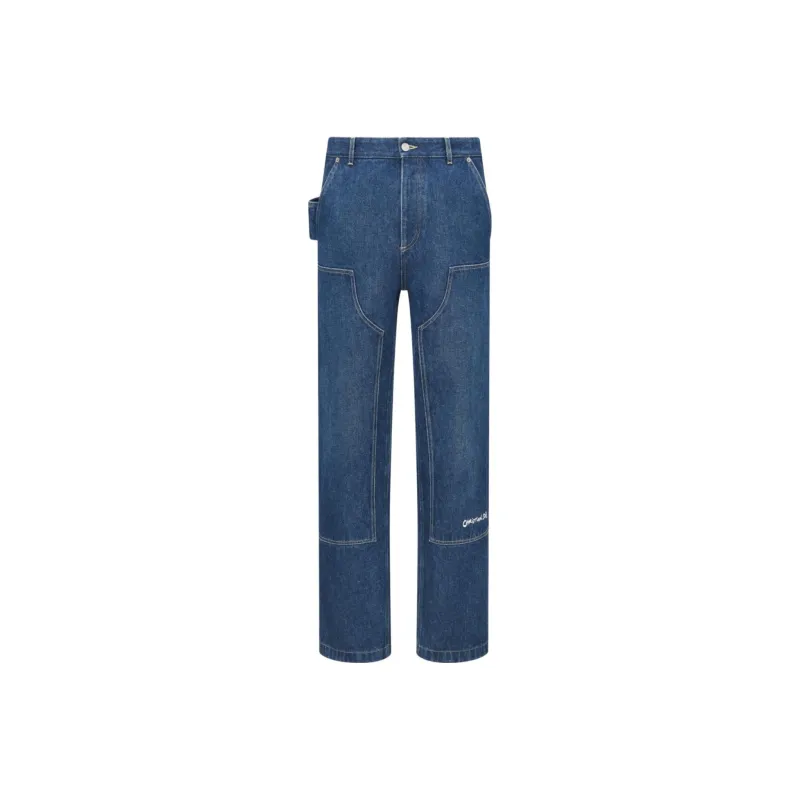 DIOR Homme Christian DIOR Embroidered Jeans-0