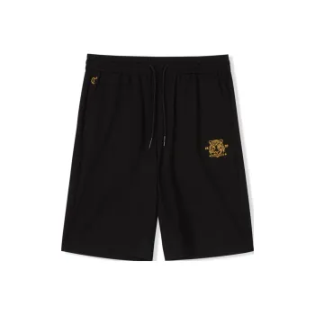 Cabbeen Casual Shorts Men Black