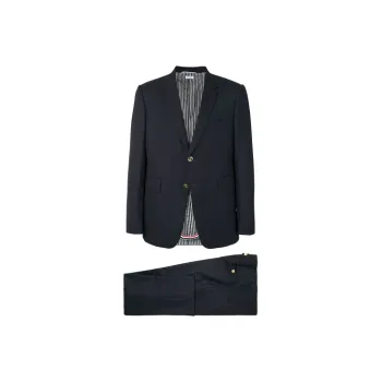 THOM BROWNE Super 120s Curved Hem Suit