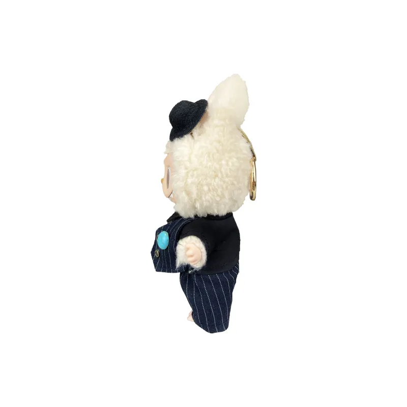 [Modified Doll] POP MART Labubu THE MONSTERS Heartbeat Macaron Collection The Piano In The Sea, Cute Hang Tag Box 17cm-1