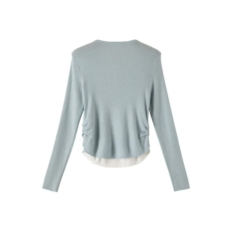 Late White Knitwear Women's Blue-1