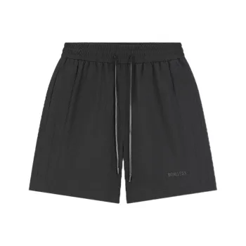 BONELESS Casual Shorts Unisex Black
