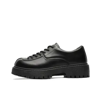 Gai Renpu Slip Resistant Lightweight Height Increasing Low Top Casual Shoes Men's Black