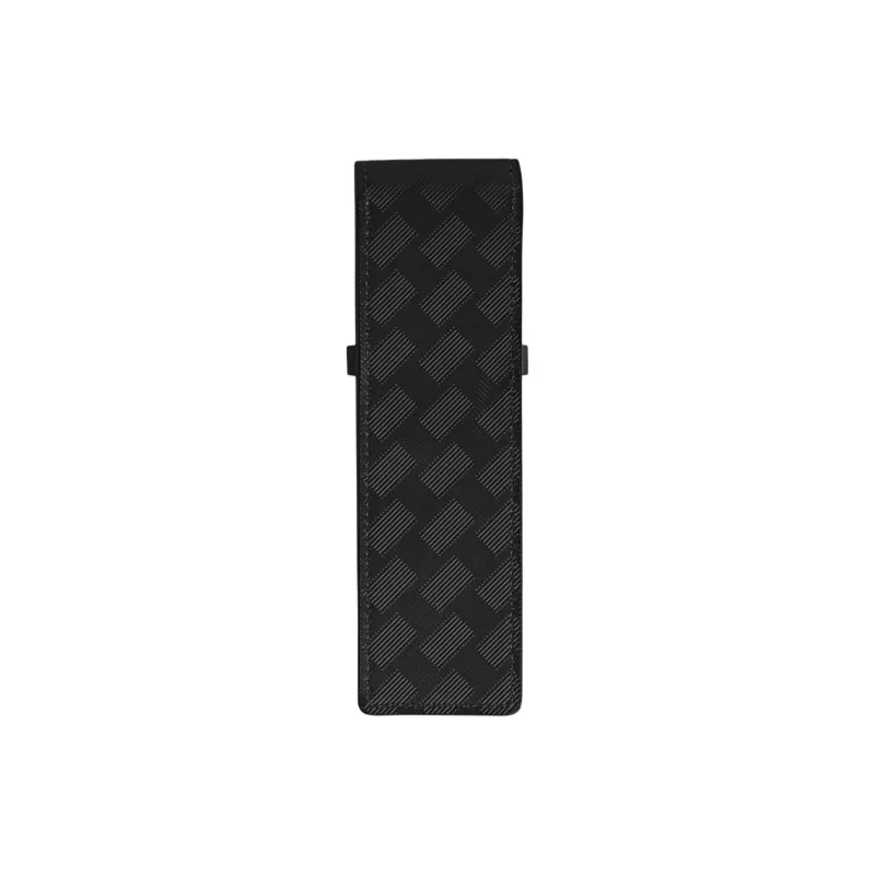 MONTBLANC Stylish 3.0 Leather Pen Pouch Storage Bag Unisex Black-1