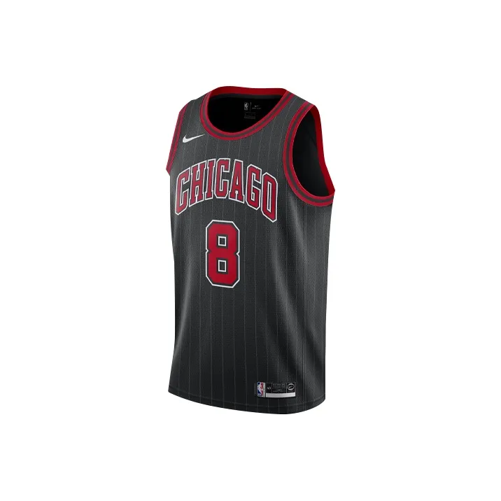 Nike X NBA Basketball Jerseys Men's Black-0