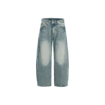 GBXM Jeans Unisex Washed Blue