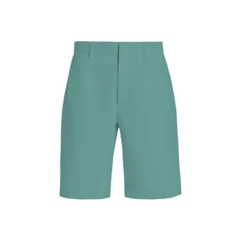 Zzegna Casual Shorts Men Aqua Green