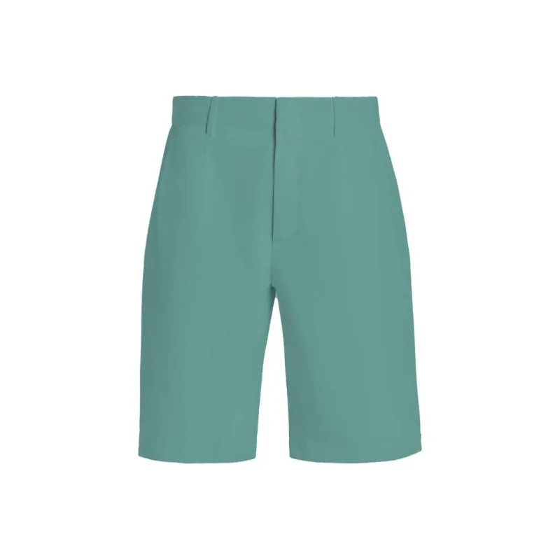 Zzegna Casual Shorts Men Aqua Green-0