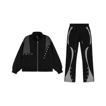 XINYINSU Casual Sportswear Unisex Black