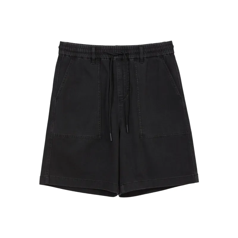 JACK&JONES Denim Shorts Men Dark Gray Denim A16-0