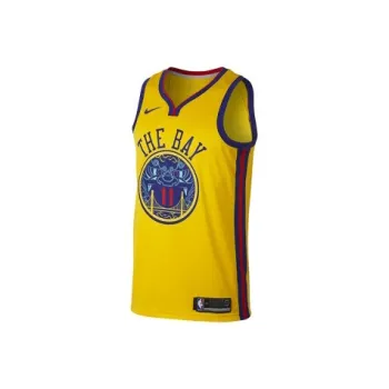 Nike X NBA Basketball Jersey Men's Yellow
