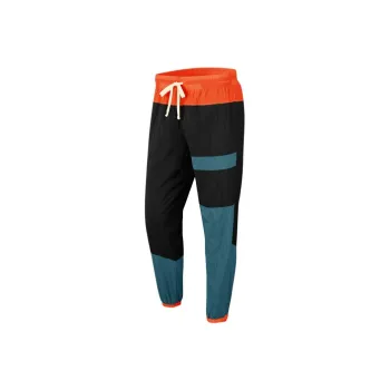 Nike Sports Pants Men Black Green