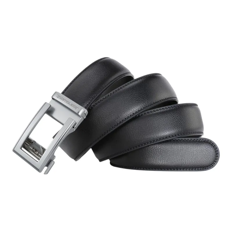 JEANSWEST Cow Split Leather Belts Men's 3.5cm-3
