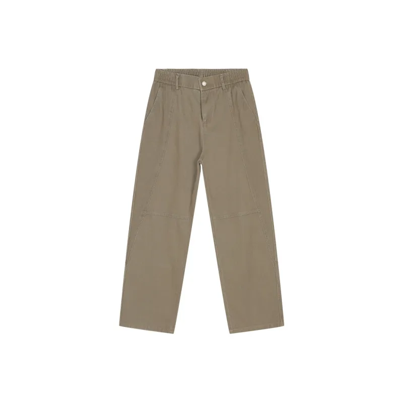 Voguo Relay Casual Pants Unisex Khaki-0