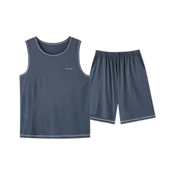 MADALLO Pajama Set Men's Dark Blue