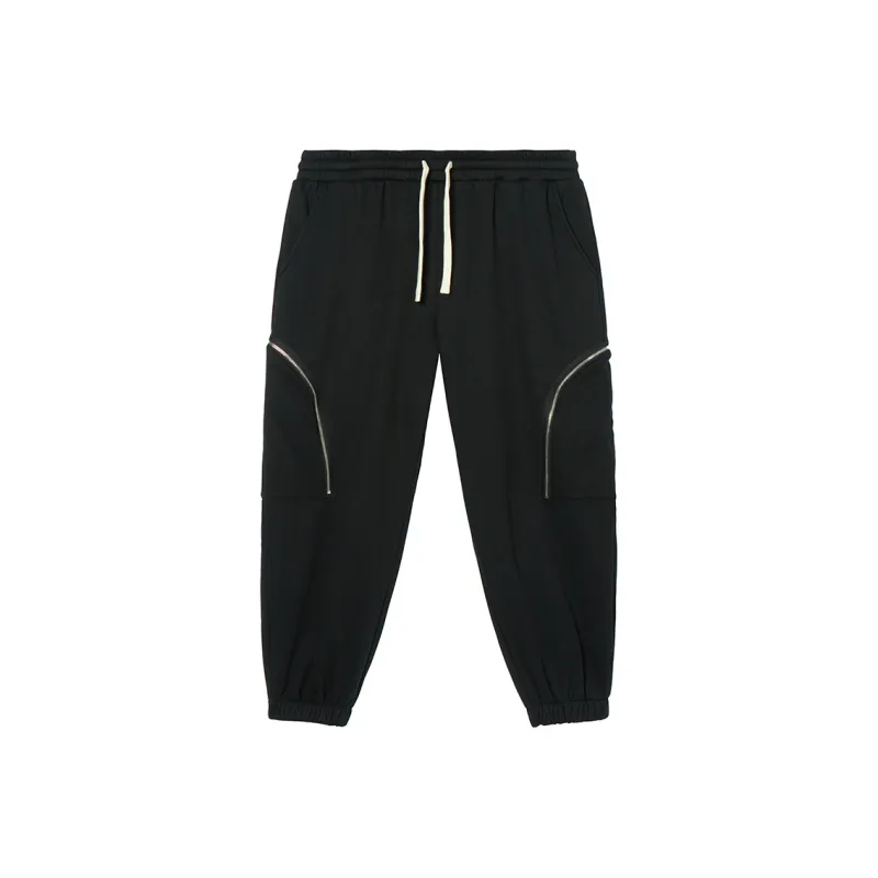 N MAX Casual Pants Men Black-0