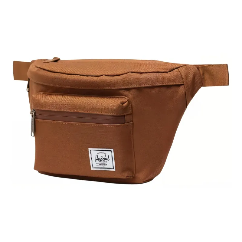 Herschel Recycled Material Sling Bag, One Shoulder, Crossbody, Fanny Pack Regular Unisex Eraser Brown-1