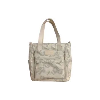 OTA Polyester Composite Fabric Tote Handbag, Shoulder Bag Women's Multicolor