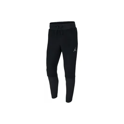 JORDAN Sports Pants Men Black