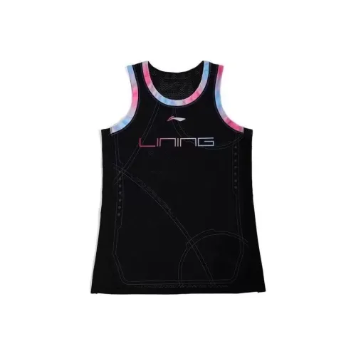 LiNing Sports Basketball Collection Tank Tops Men's Black