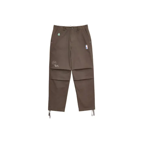 JACK JONES· x NBA Casual Pants Men's Black Olive