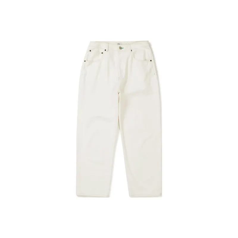 Mmlg SS25 Casual Pants Unisex Gray White-0