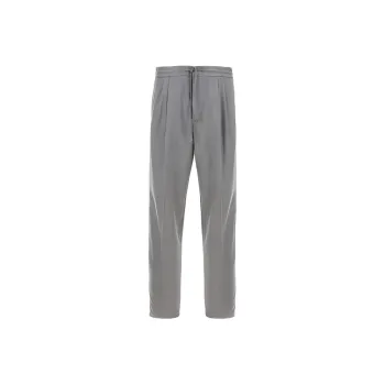 Brunello Cucinelli Pleated Tapered Leg Trousers