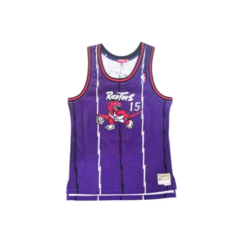 Mitchell Ness Basketball Jerseys Women's Purple