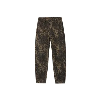 ICONS Lab Casual Pants Unisex Leopard Floral Color