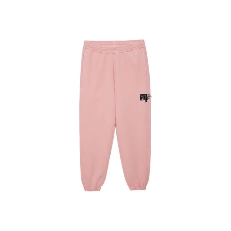 New Era Casual Pants Unisex Pink-0