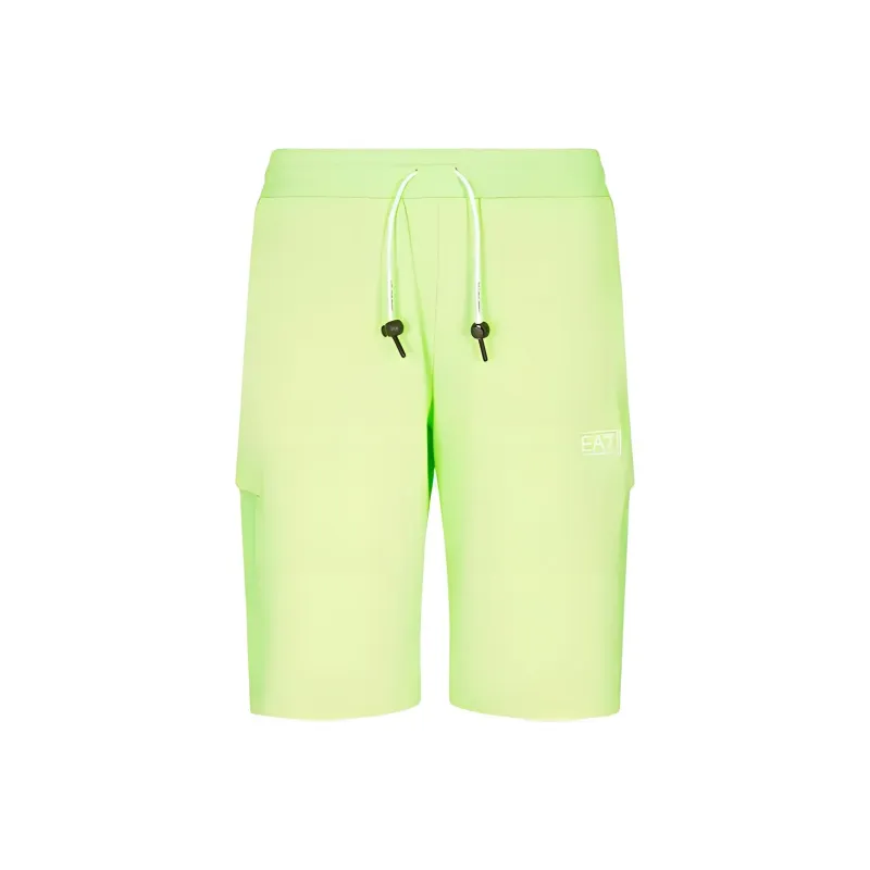 EMPORIO ARMANI Casual Shorts Men Neon Green-0