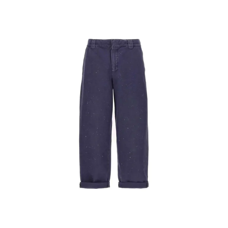 Golden Goose Straight Leg Embellished Chino Pants-0