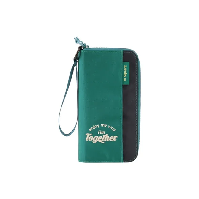 M Square Polyester Passport Holder Regular Unisex Multicolor-15