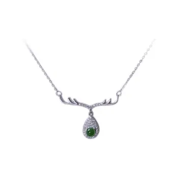 PUPAN Ice Type Jadeite Necklaces Women's