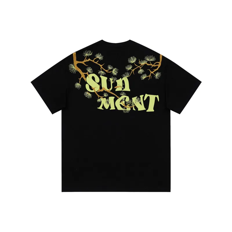 SUNSETMONENT Short Sleeved T Shirts Unisex-0
