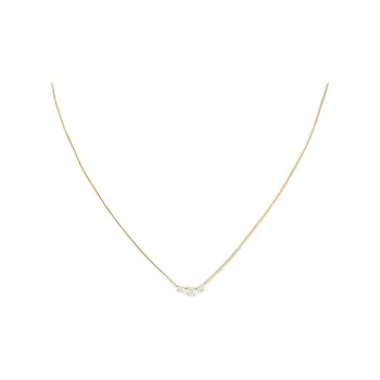 SOPHIE BILLE BRAHE Diamond Necklaces Unisex Gold