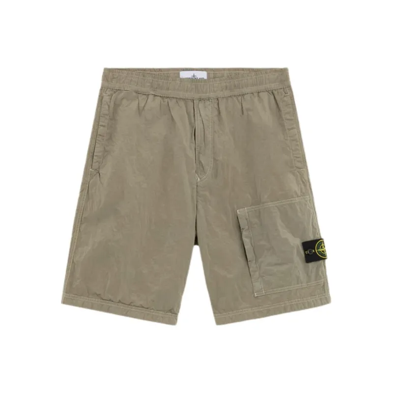 STONE ISLAND Cargo Shorts Men's Khaki-0