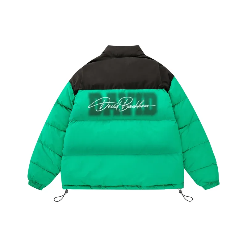 David Bakken Puffer Jacket Unisex Black-10