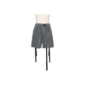 Sacai SS24 Casual Shorts Men's Gray