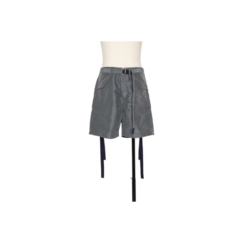 Sacai SS24 Casual Shorts Men's Gray-0