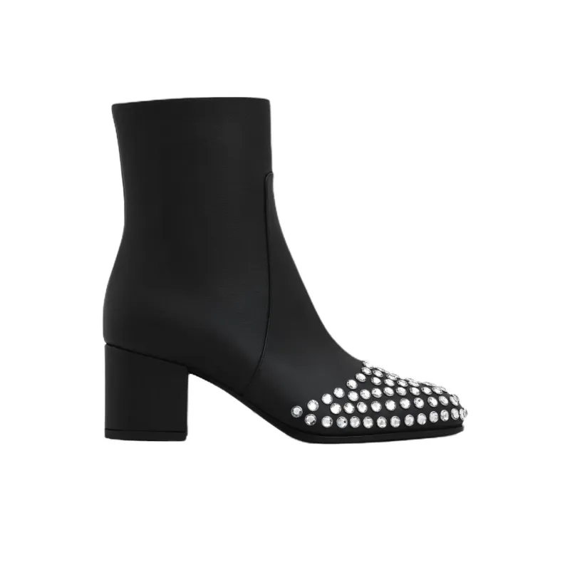 Alaia Ankle Boots 6cm Women's Black-1