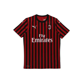 PUMA T Shirt Men's Black Red Stripes